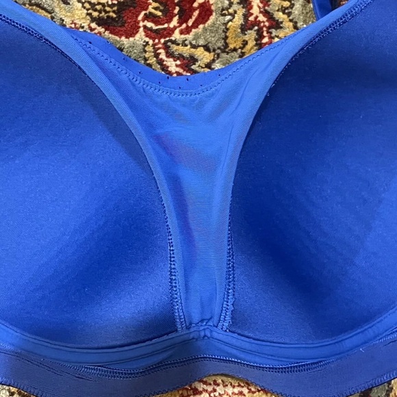 Lululemon Sports Bra Run Times Size 36 DD Royal Blue - Picture 4 of 4